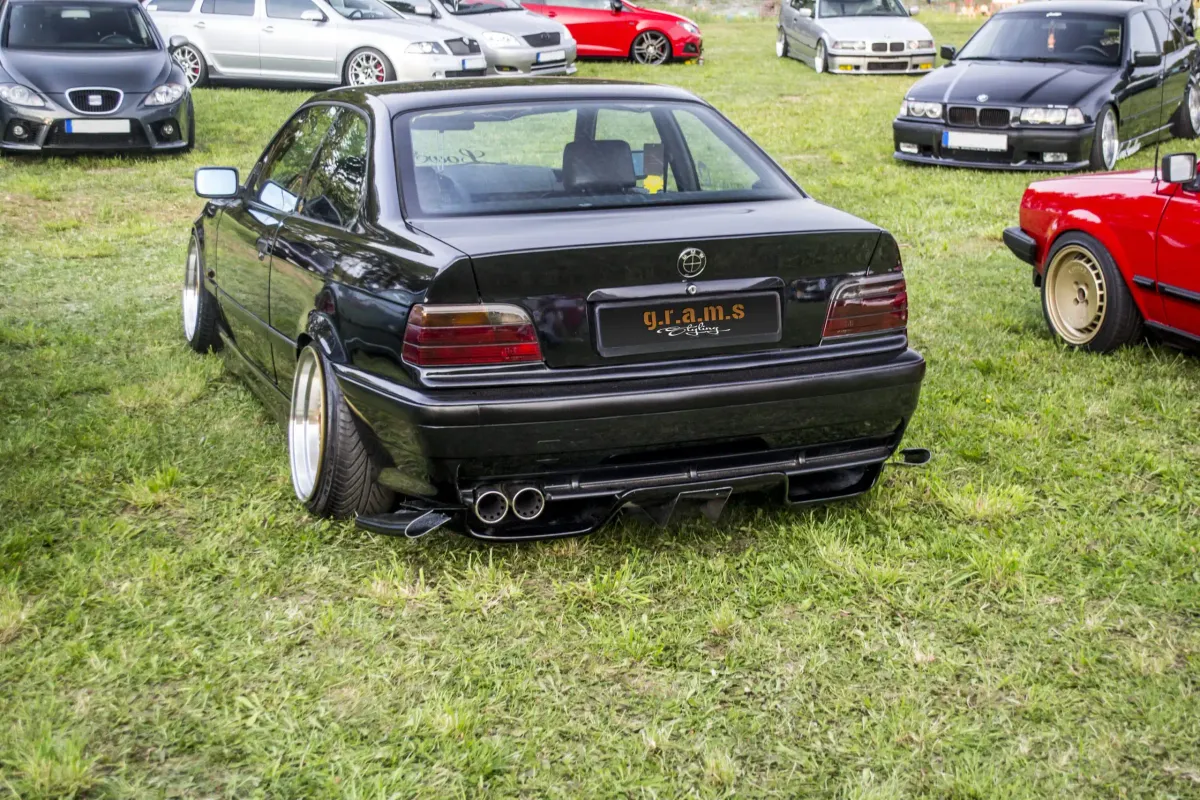 BMW E36 Top Secret Diffuser - Shine Style T3, photo 2 of 12