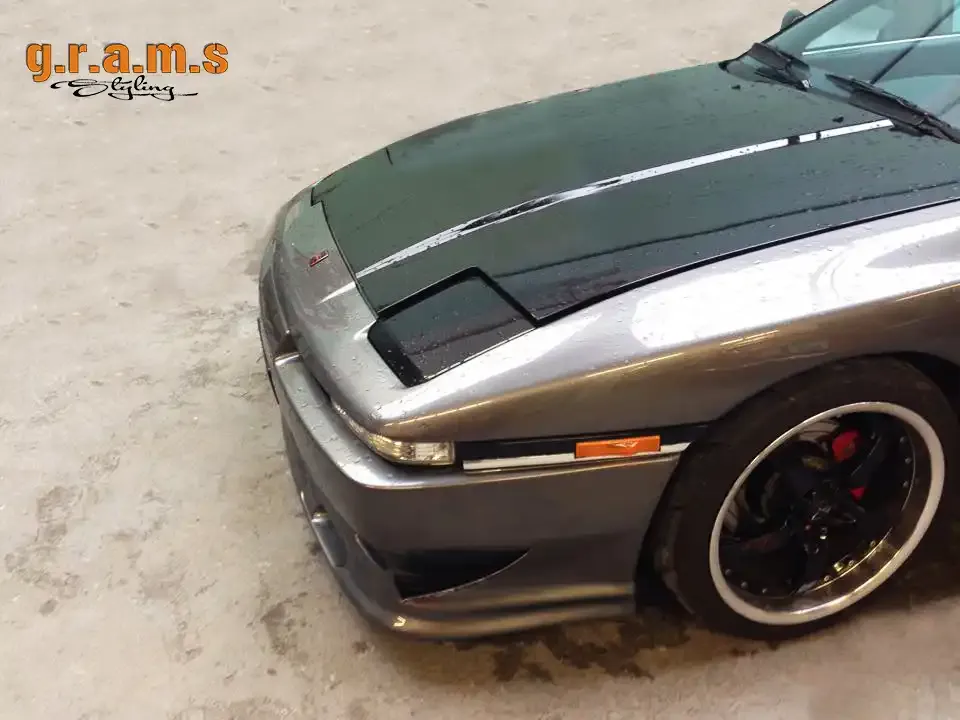 Toyota Supra MK3 Front Bumper Canard Set, photo 3 sur 6