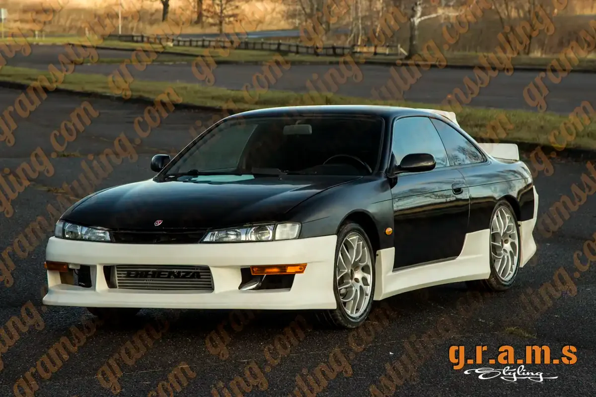 Nissan Silvia S14a 200SX Front Bumper - Vertex Style, photo 5 of 7