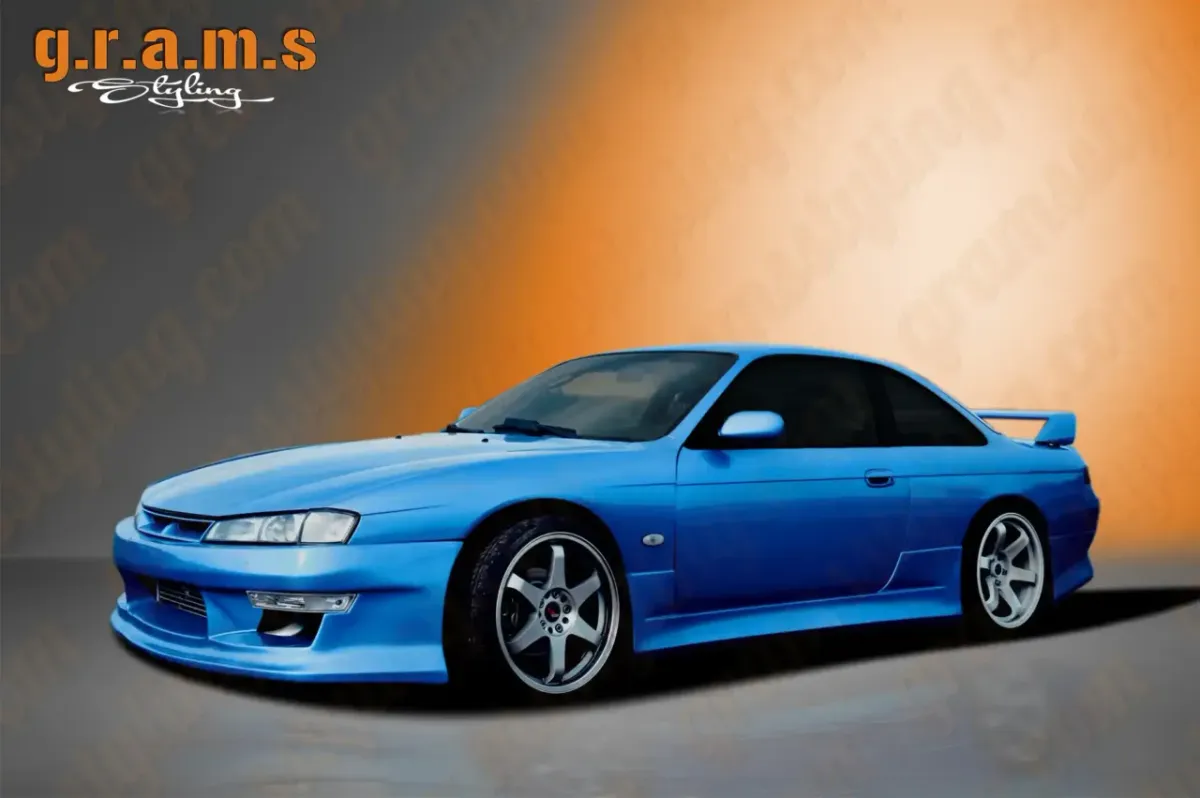 Nissan Silvia S14a 200SX Front Bumper - Vertex Style, photo 2 of 7