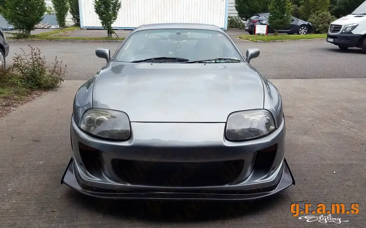 Toyota Supra MK4 Front Bumper with Optional Undertray - Ridox Style, photo 10 of 22