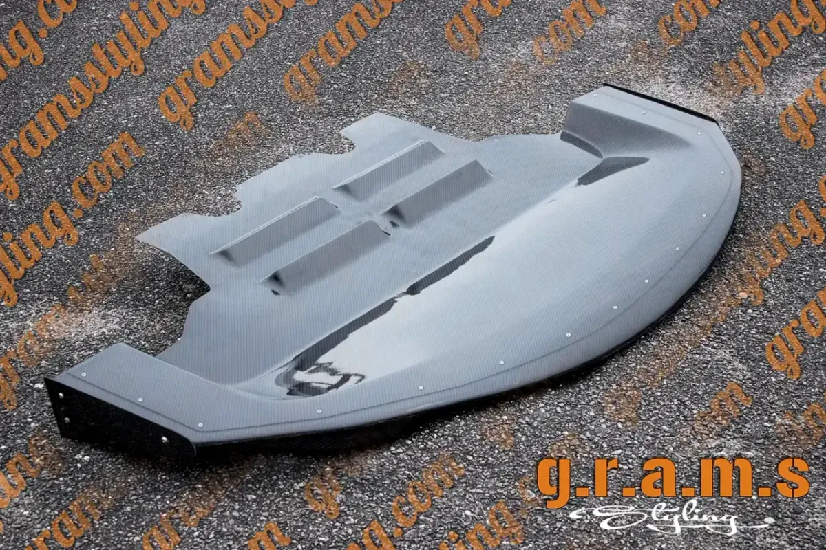 Toyota Supra MK4 Ridox Style Front Bumper Splitter, foto 3 van 10