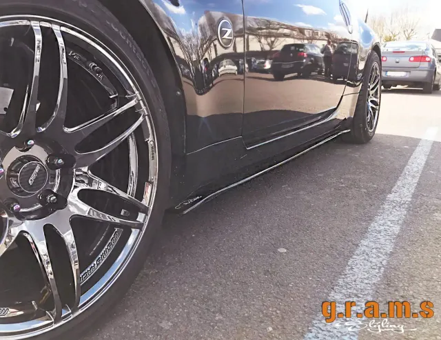Nissan 350Z Sidesteps - Side Skirt Extensions