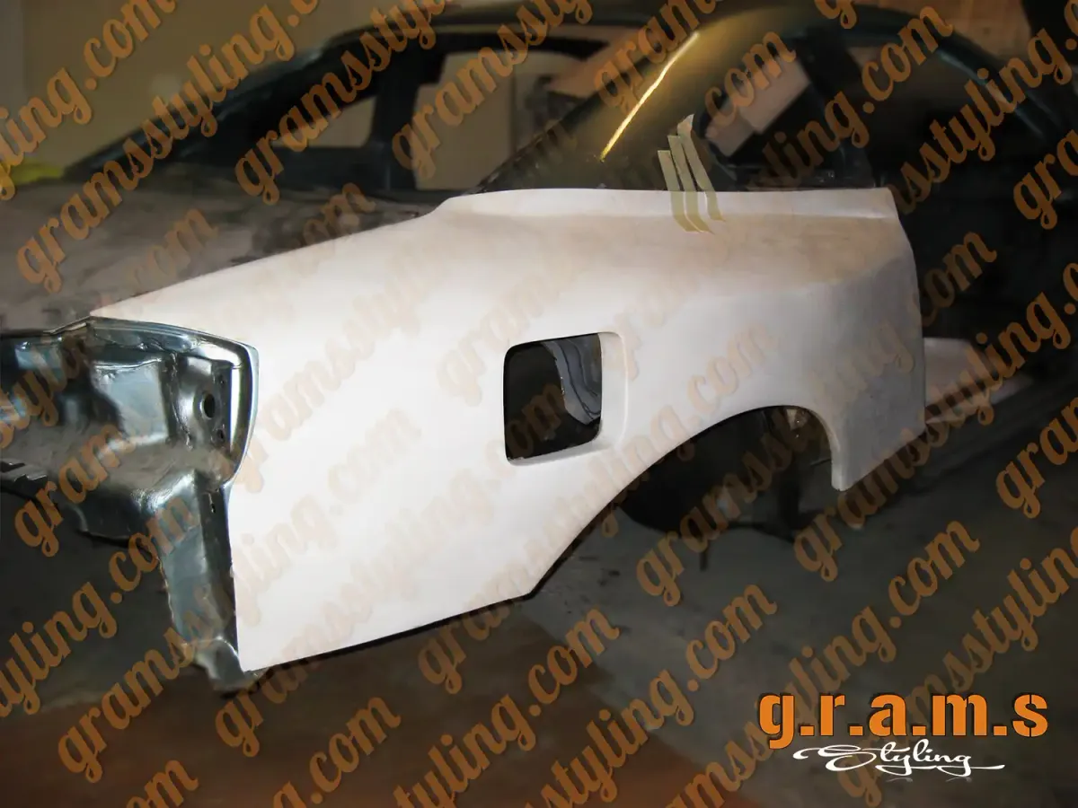 Nissan Silvia S15 Rear Fenders - 50mm Wide Body, photo 15 of 18