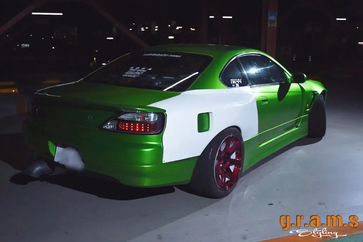 Nissan Silvia S15 Rear Fenders - 50mm Wide Body, photo 14 of 18