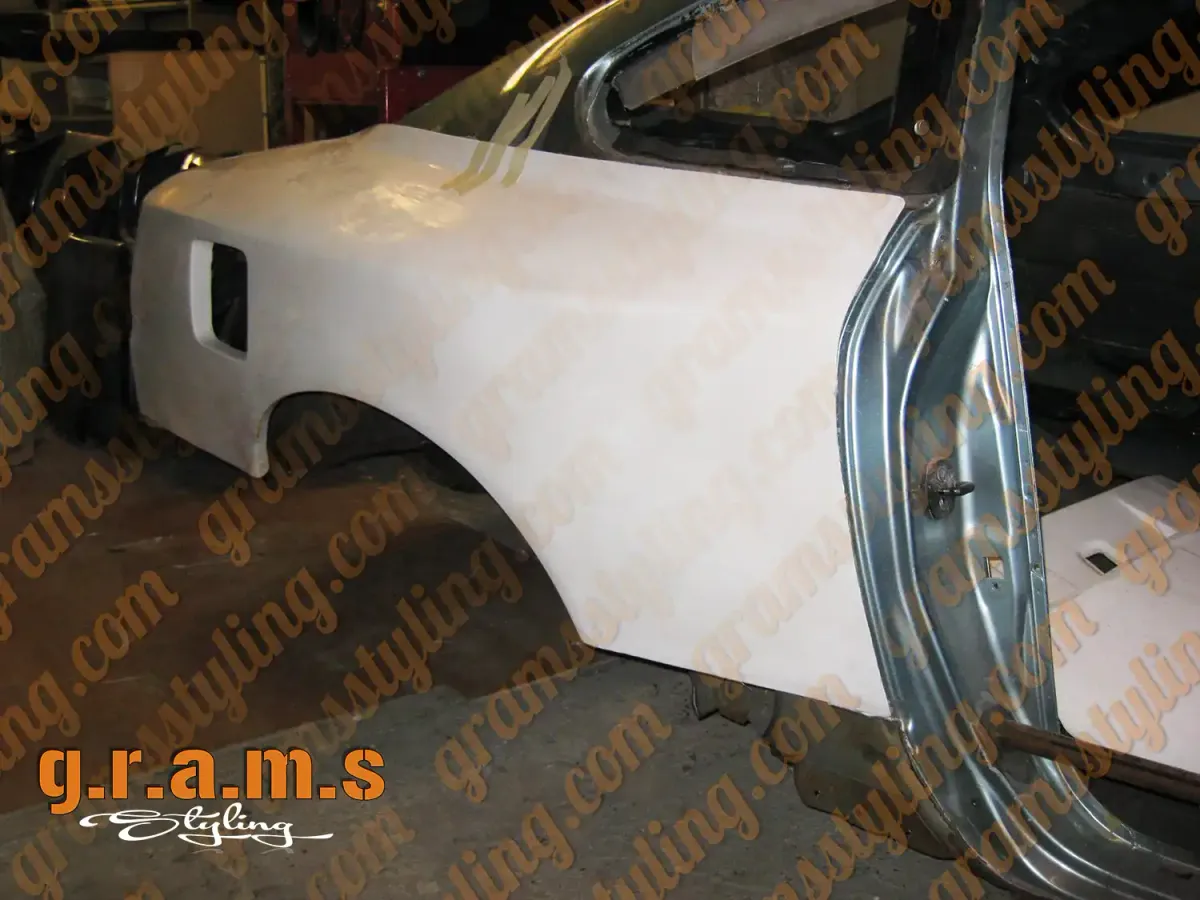 Nissan Silvia S15 Rear Fenders - 50mm Wide Body, photo 16 of 18