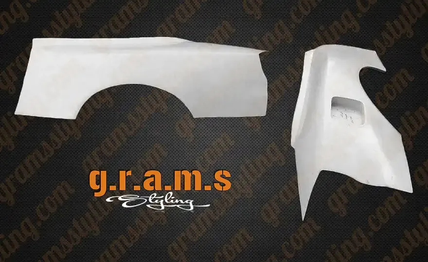 Nissan Silvia S15 Rear Fenders - 50mm Wide Body, photo 17 of 18