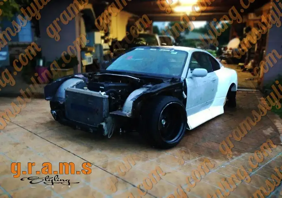 Nissan Silvia S15 Rear Fenders - 50mm Wide Body, photo 18 of 18