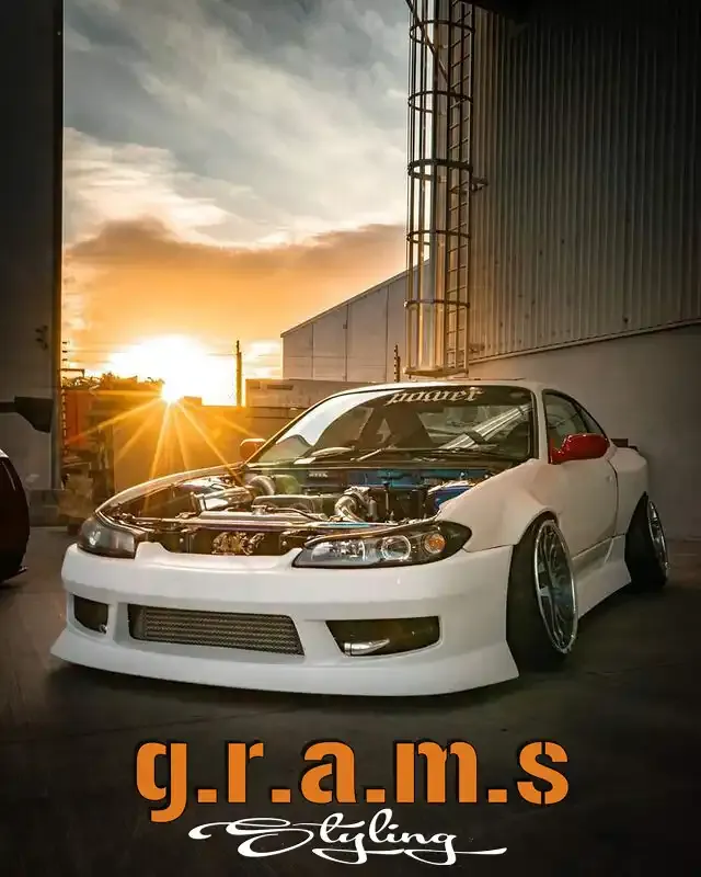 Nissan Silvia S15 Rear Fenders - 50mm Wide Body, photo 3 of 18