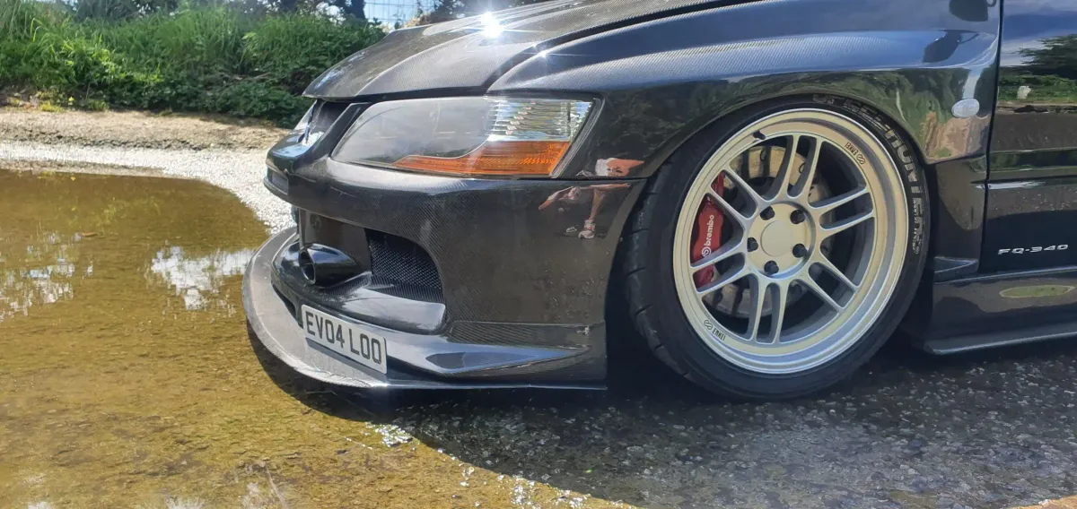 Mitsubishi Lancer Evolution 7 8 9 Front Bumper JDM Style, photo 6 sur 9
