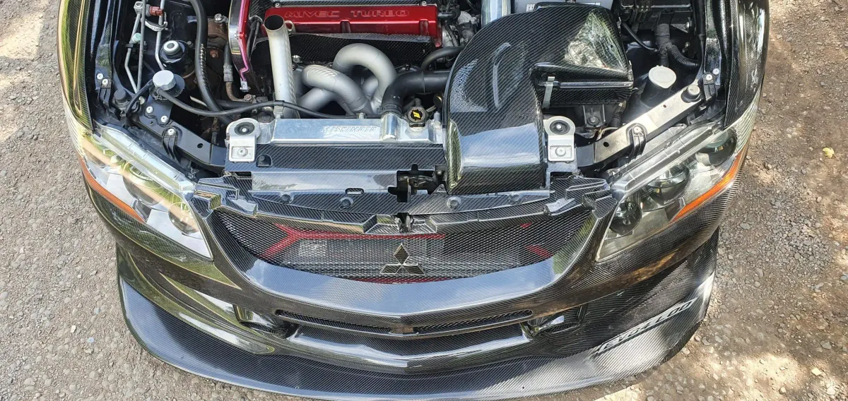 Mitsubishi Lancer Evolution 7 8 9 Front Bumper JDM Style, photo 7 sur 9