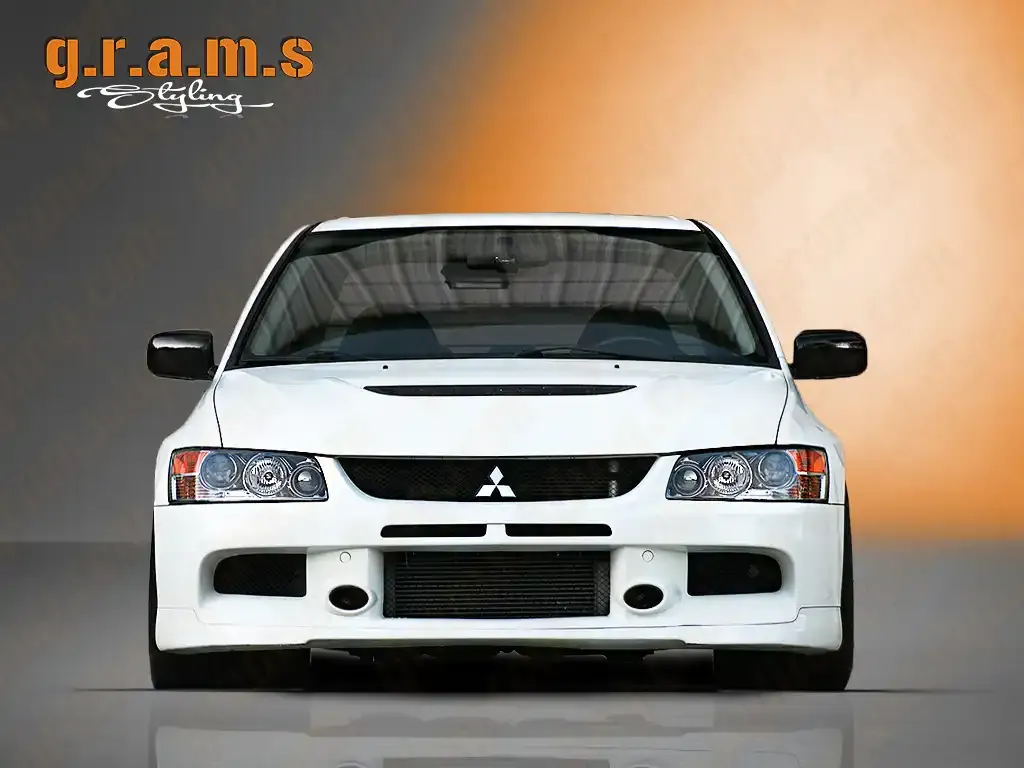 Mitsubishi Lancer Evolution 7 8 9 Front Bumper JDM Style, photo 4 sur 9