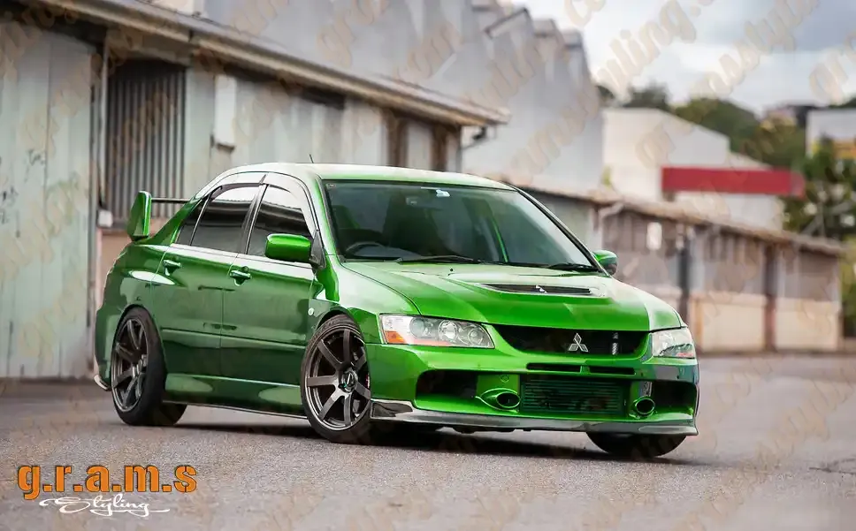 Mitsubishi Lancer Evolution 7 8 9 Front Bumper JDM Style, photo 1 sur 9