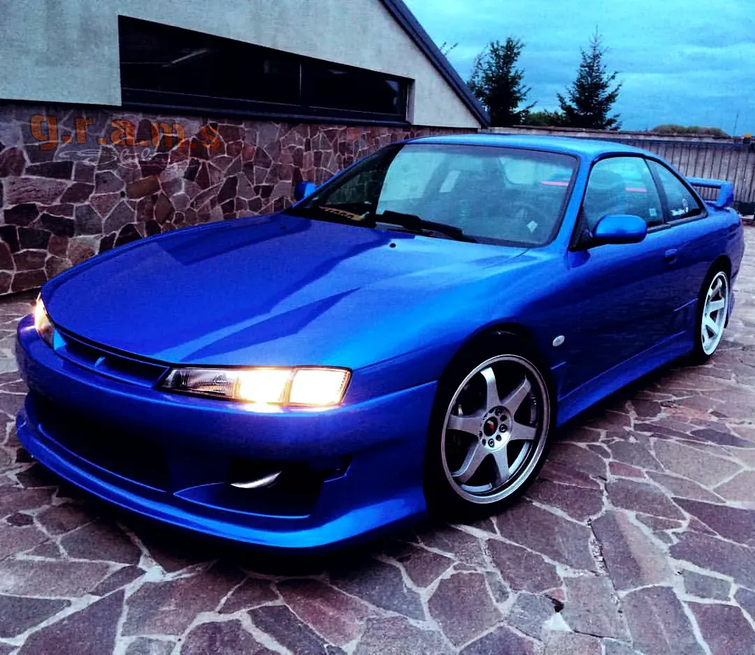 Nissan Silvia S14/ S14a/ 200SX Vertex Style Side Skirts, bild 9 av 9