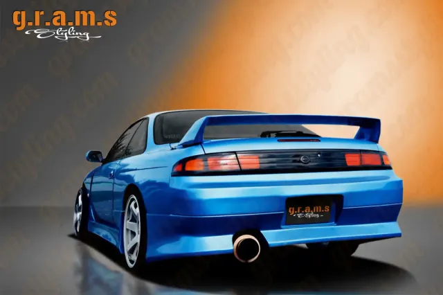 Nissan Silvia S14 S14a 200SX Rear Bumper - Vertex Style