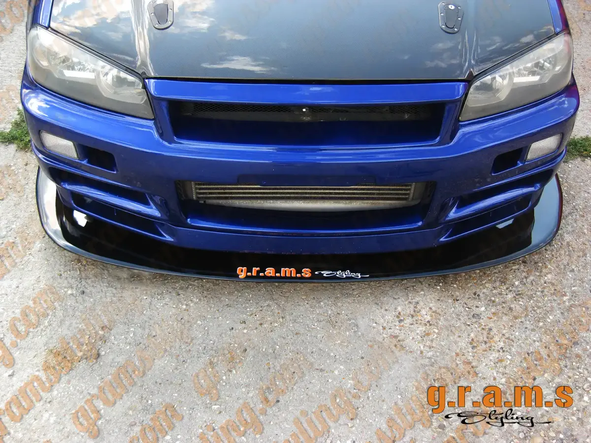 Nissan Skyline R34 Front Bumper Splitter - Lip, bild 5 av 8