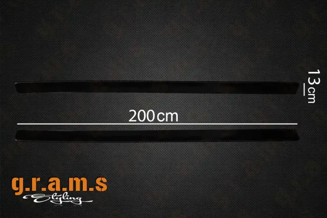 Universal Side Steps - Side Skirt Extensions 200cm