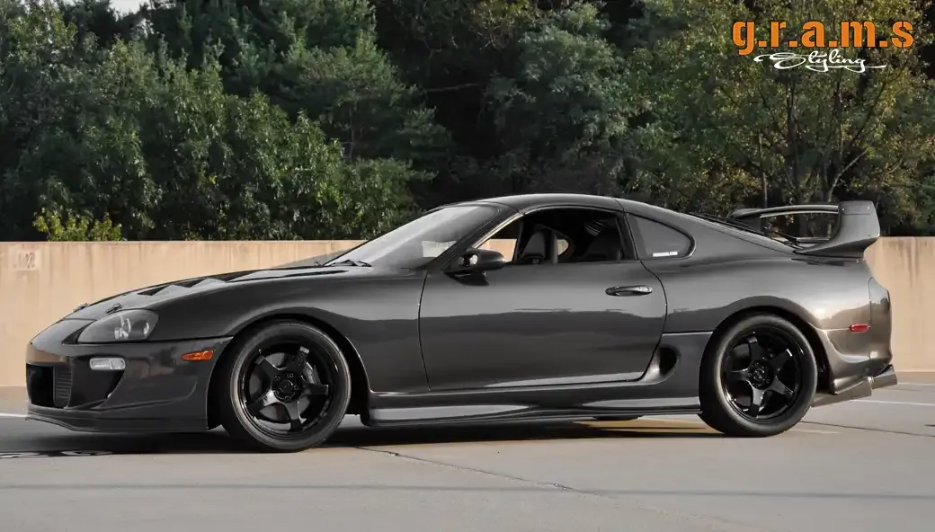Toyota Supra MK4 Ridox Style Side Skirts, bild 7 av 12