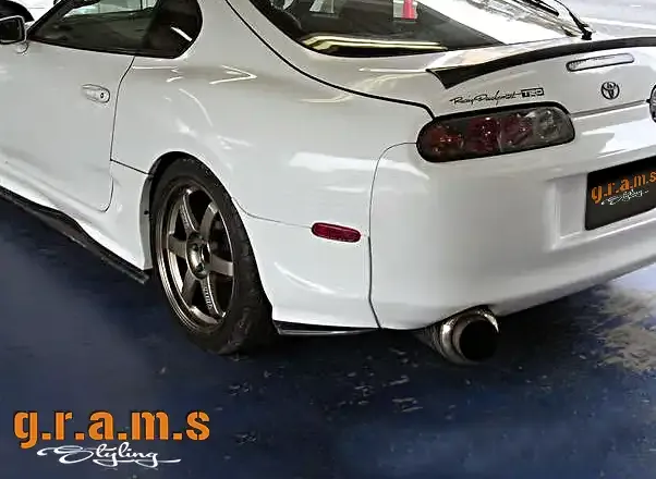 Toyota Supra MK4 Rear Spats - Ridox Style, foto 3 van 8