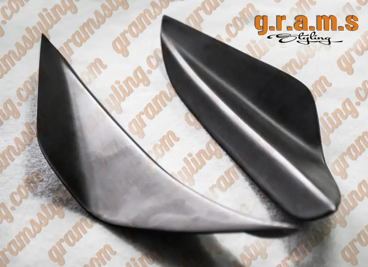 BMW E90 E91 E92 E93 Front Bumper Canards, foto 8 de 15