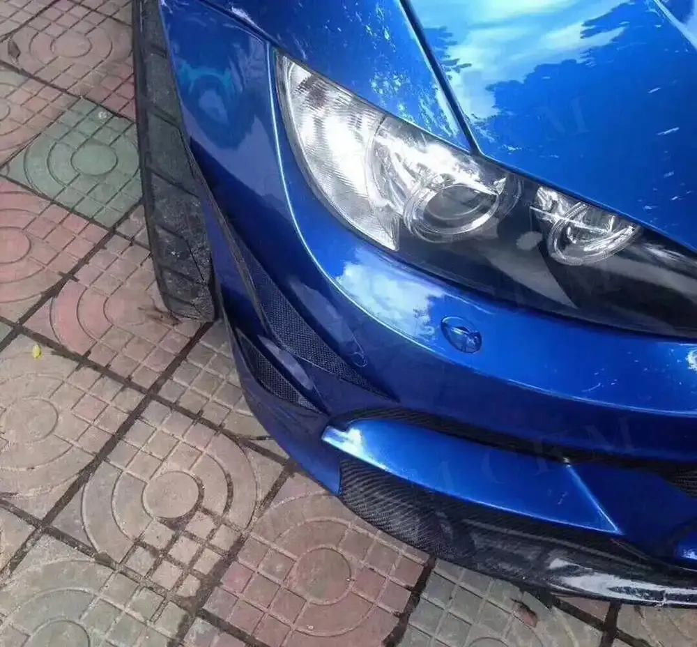 BMW E90 E91 E92 E93 Front Bumper Canards, foto 3 de 15