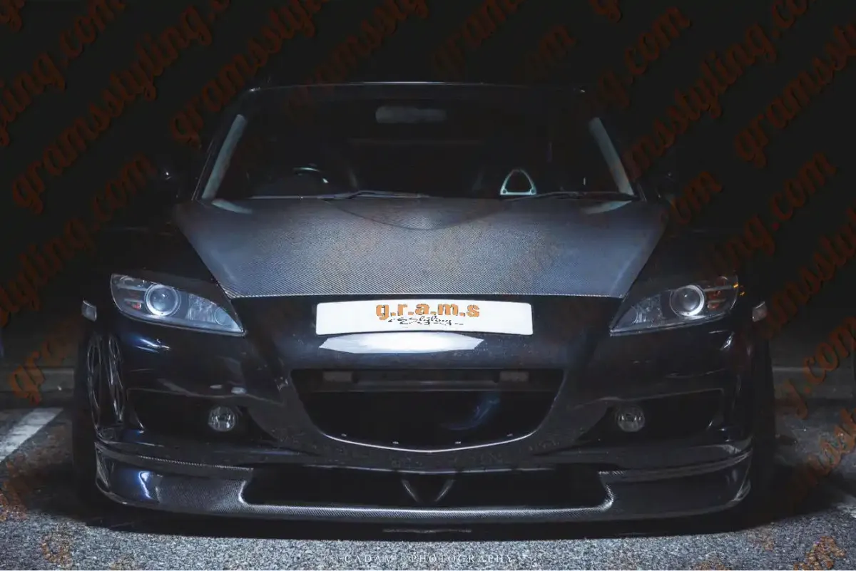 Mazda RX-8 Front Bumper Lip - JDM Style, photo 7 of 10