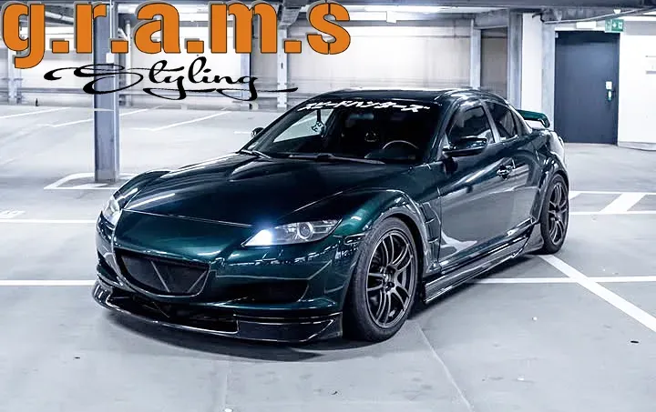 Mazda RX-8 Front Bumper Lip - JDM Style, photo 4 of 10