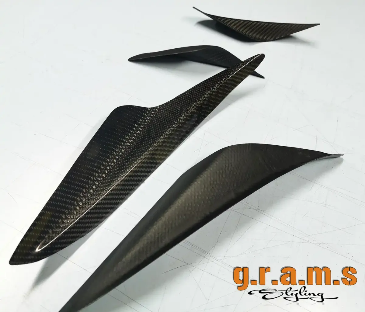 Toyota Supra MK4 Front Bumper Canards - Ridox Style, foto 12 de 12