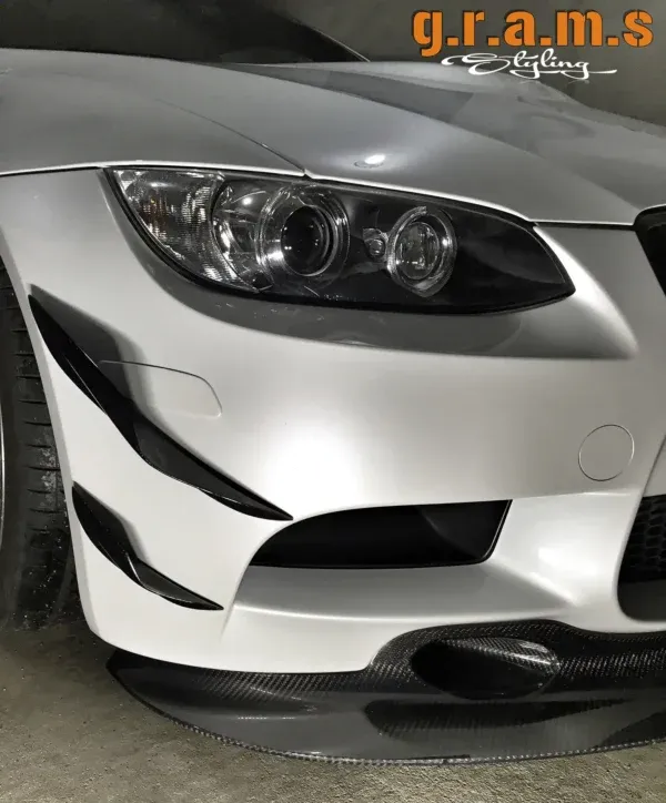 BMW E90 E91 E92 E93 Front Bumper Canards