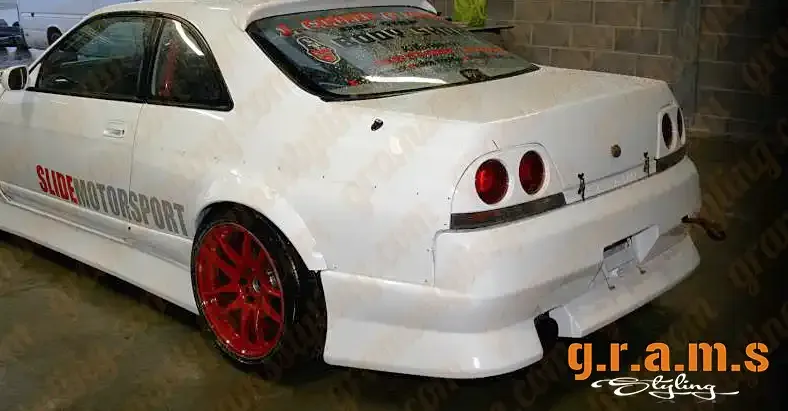Nissan Skyline R33 Rear Fenders / Full Quarters - GT-R Style +50mm, photo 13 of 13