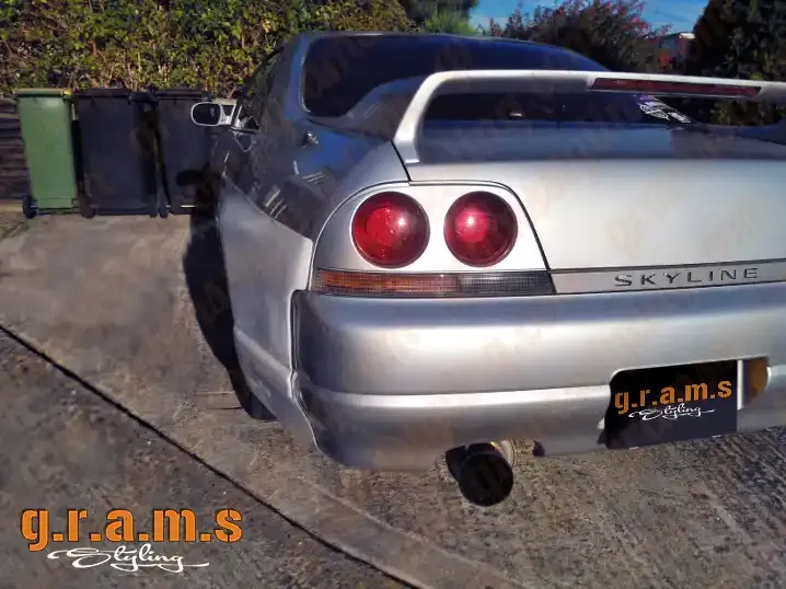Nissan Skyline R33 Rear Fenders / Full Quarters - GT-R Style +50mm, photo 11 of 13