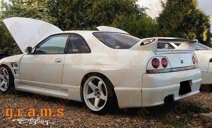 Nissan Skyline R33 Rear Fenders / Full Quarters - GT-R Style +50mm, photo 6 of 13