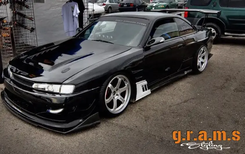 Nissan Silvia S14 S14a Rear Fenders - Origin Style +50mm, photo 2 of 7