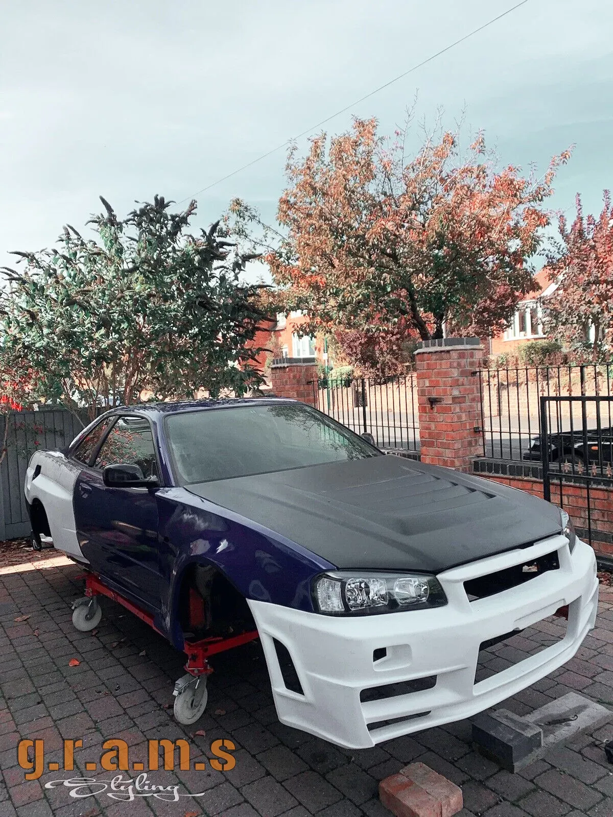 Nissan Skyline R34 Front Wings / Fenders - Z-Tune Style Widebody, photo 6 of 8