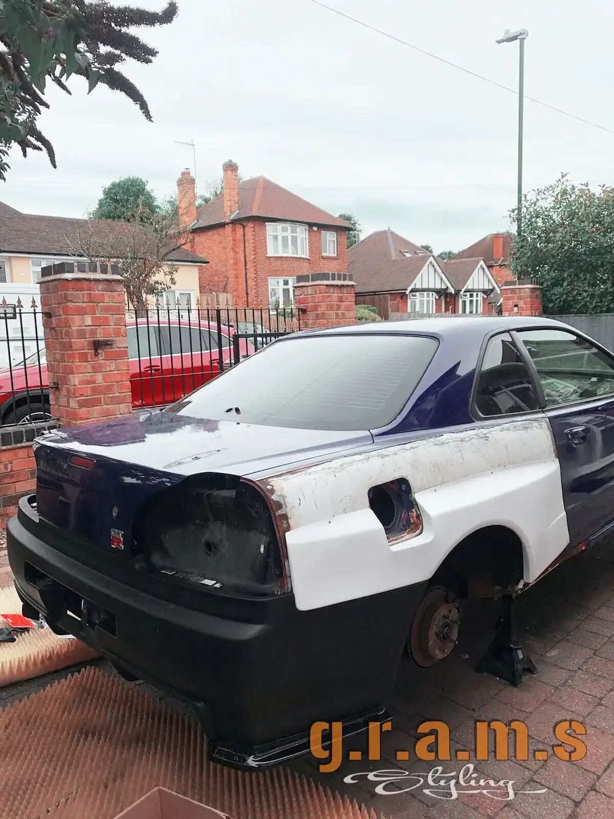 Nissan Skyline R34 GT-R Style 50mm Wide Body Rear Fenders, photo 4 of 10