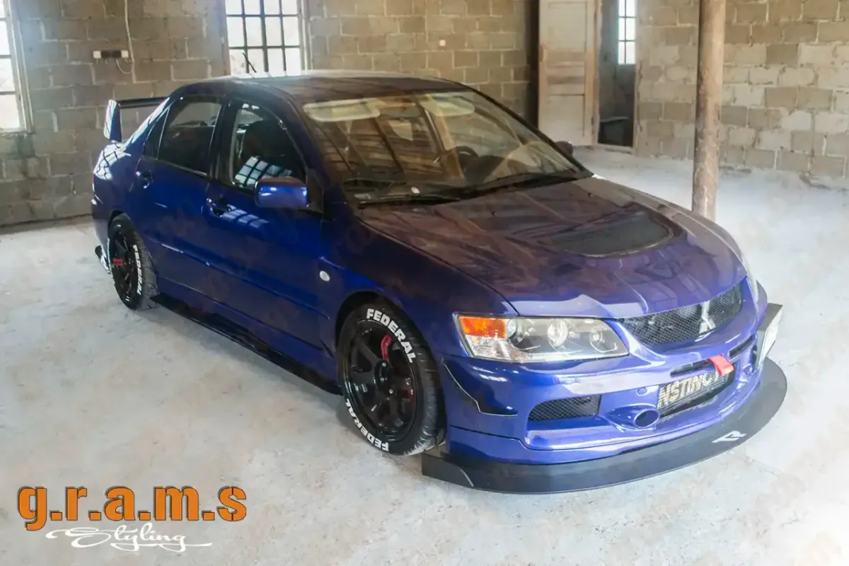 Mitsubishi Evolution 7, 8, 9 Sidesteps - Side Skirt Extensions, photo 1 of 10