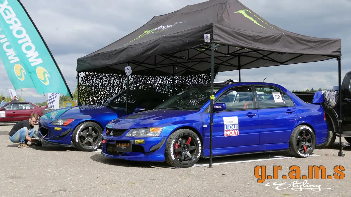Mitsubishi Evolution 7, 8, 9 Sidesteps - Side Skirt Extensions, photo 4 of 10