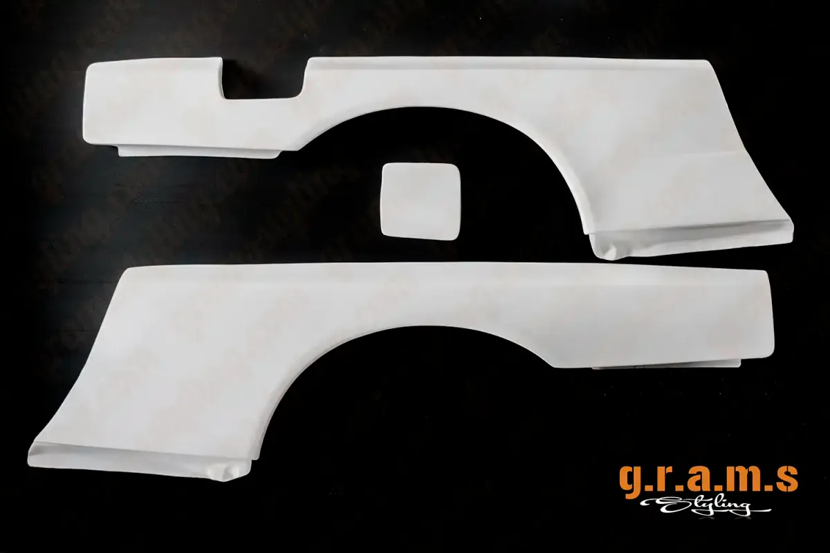 Nissan Skyline R34 GT-R Style 50mm Wide Body Rear Fenders, photo 5 of 10