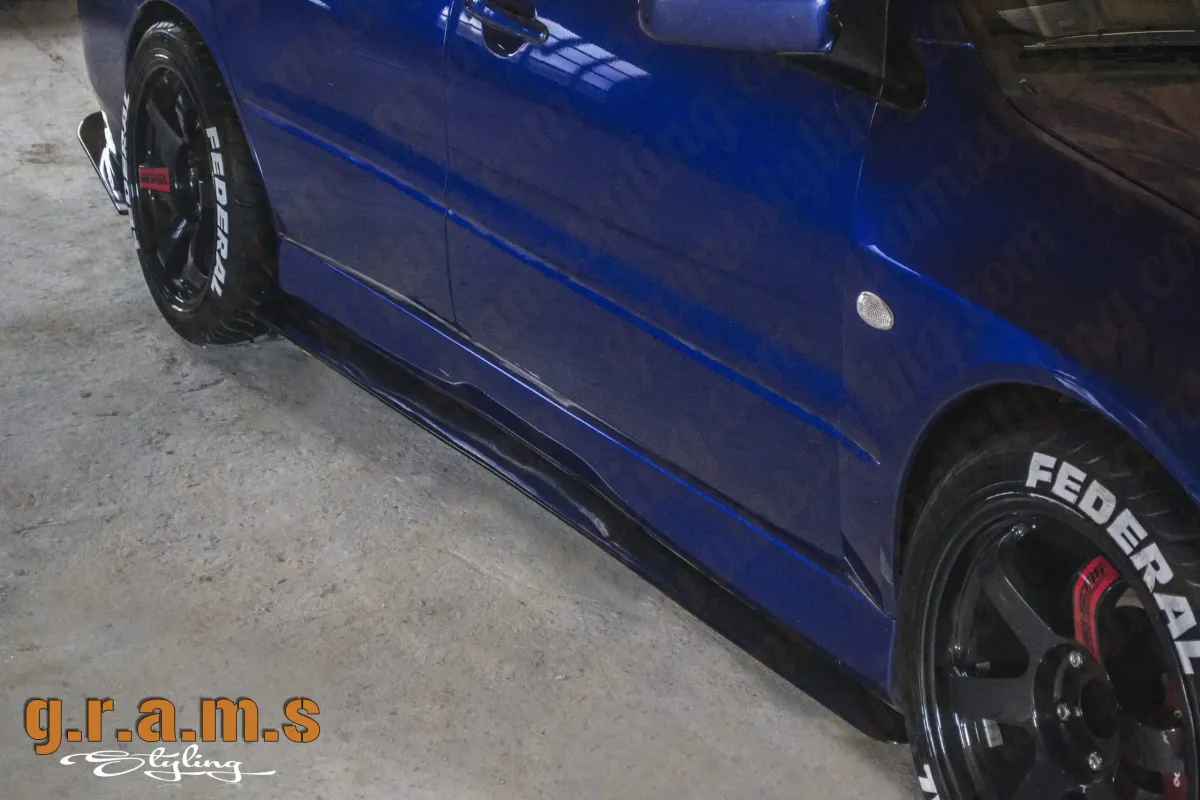 Mitsubishi Evolution 7, 8, 9 Sidesteps - Side Skirt Extensions, photo 2 of 10