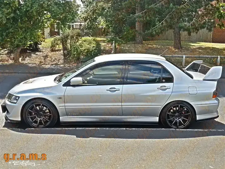 Mitsubishi Evolution 7, 8, 9 Sidesteps - Side Skirt Extensions, photo 6 of 10