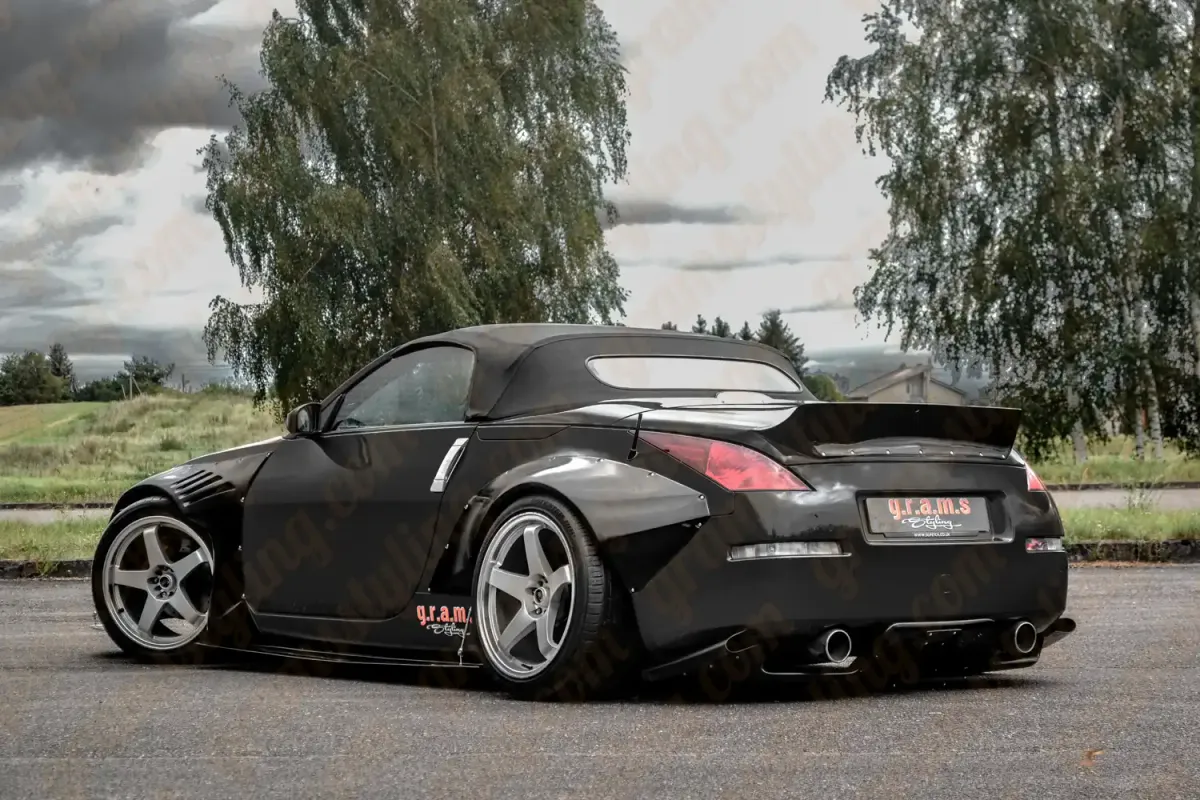 Nissan 350Z Front Fenders - Version 1 +50mm, photo 9 of 14