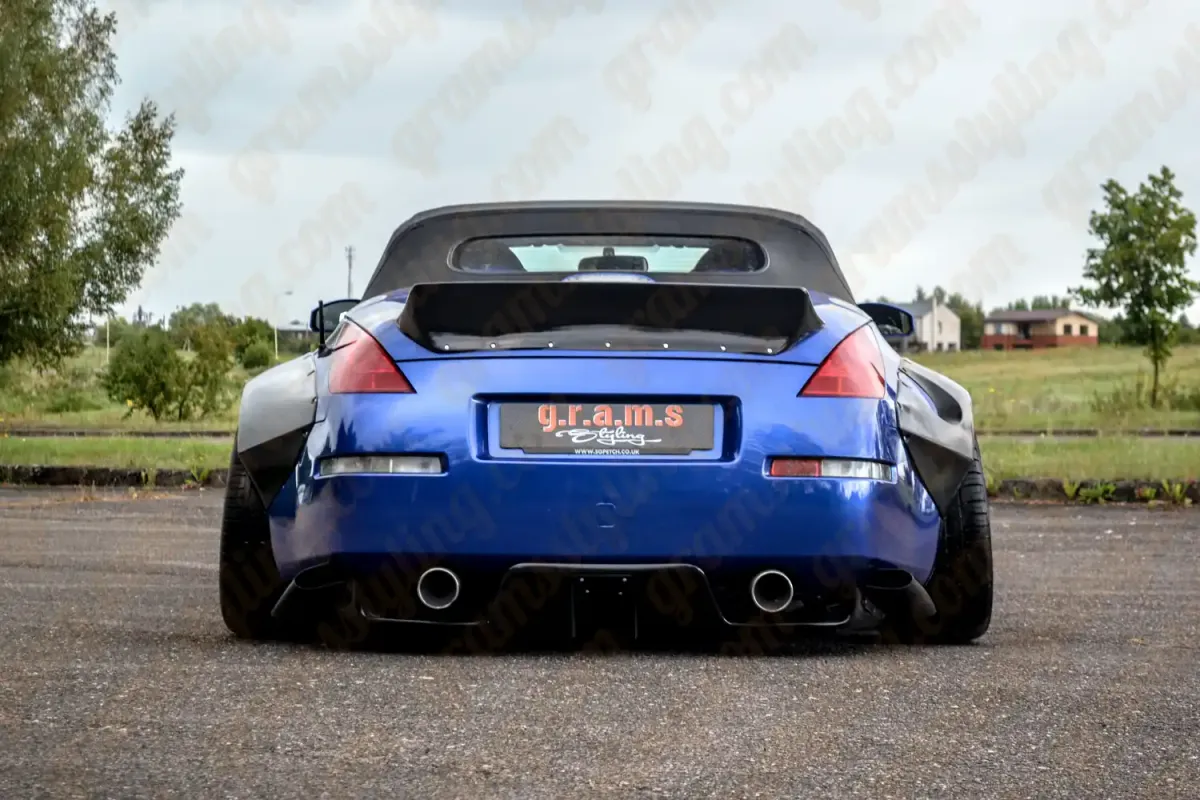 Nissan 350Z Rear Fenders / Full Quarters - Version 1 +100mm, photo 11 of 20