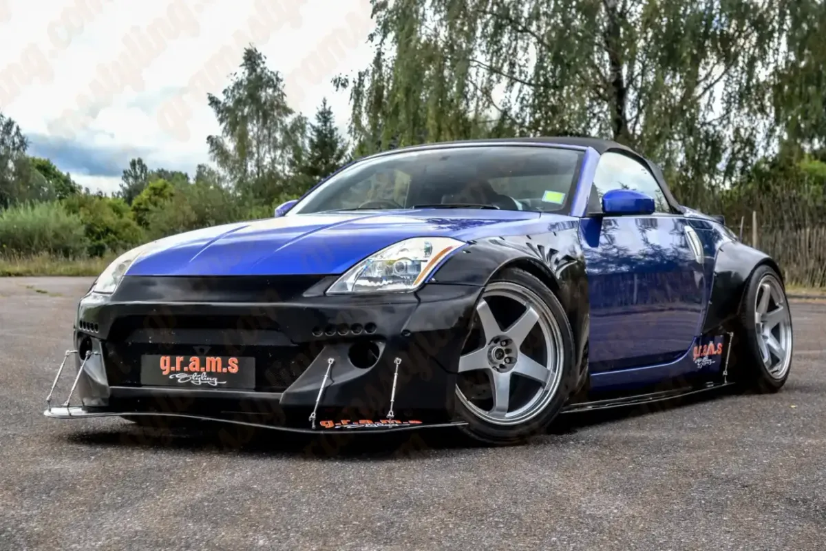 Nissan 350Z Z33 Front Bumper - RB Style, zdjęcie 1 z 14