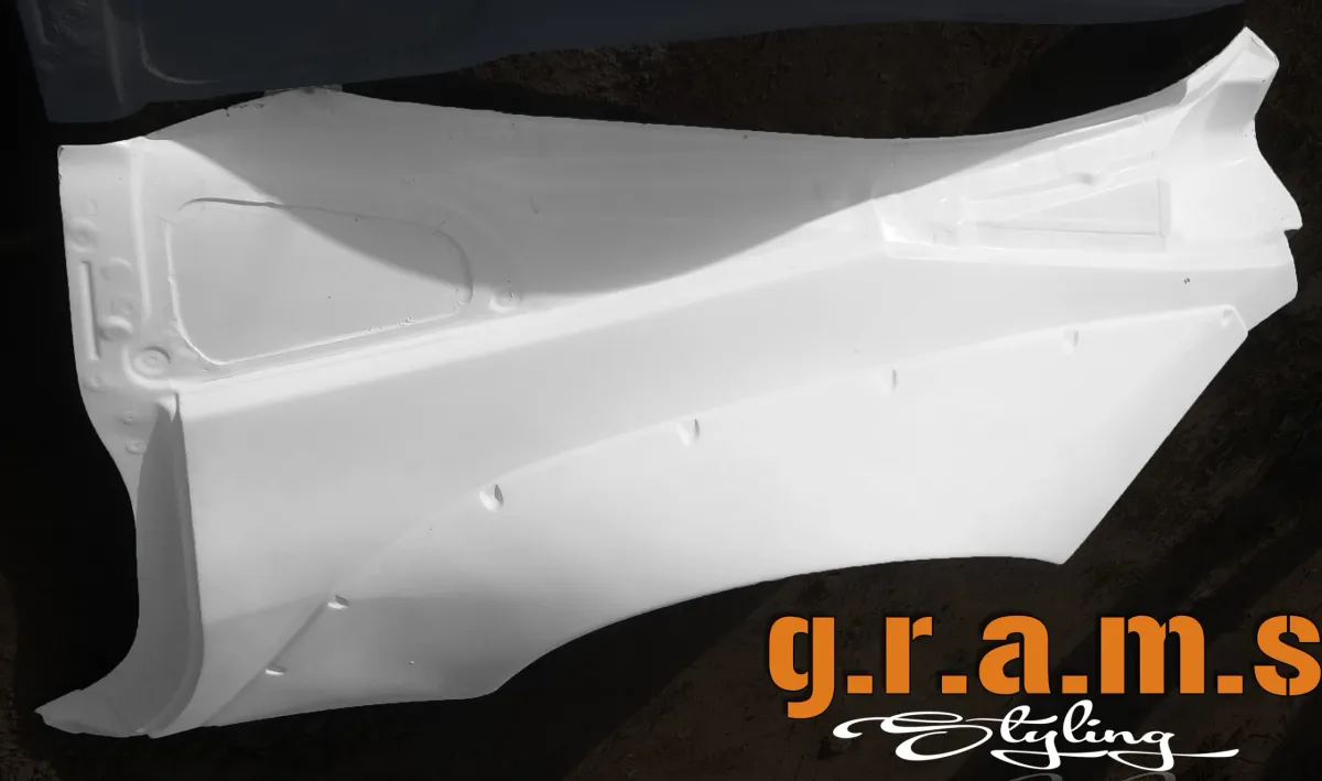 Nissan 350Z Rear Fenders / Full Quarters - Version 1 +100mm, photo 17 of 20
