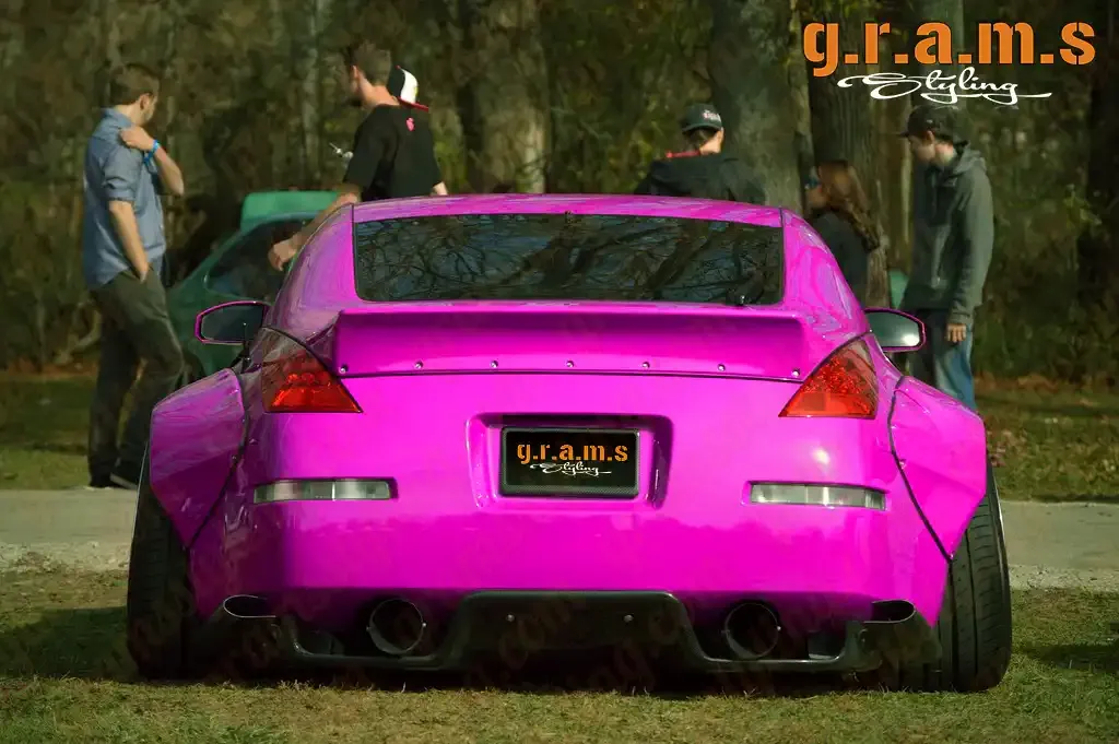 Nissan 350Z Rear Fenders / Full Quarters - Version 1 +100mm, photo 7 of 20