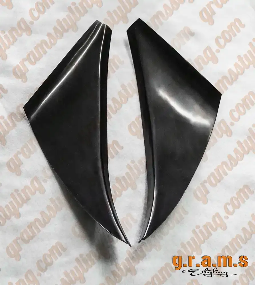 Toyota Supra MK4 OEM Front Bumper Canards, photo 4 of 5