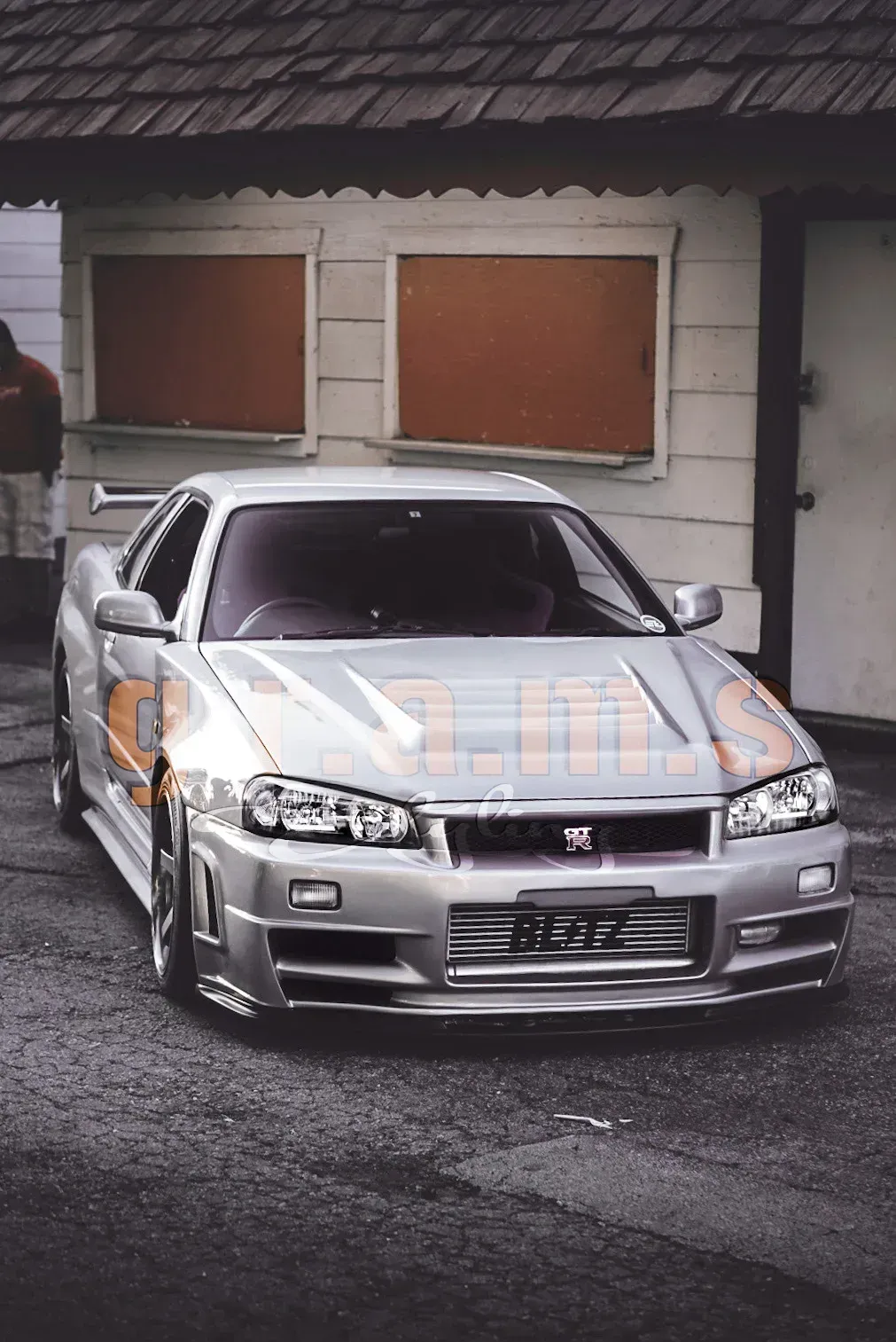 Nissan Skyline R34 Front Wings / Fenders - Z-Tune Style Widebody, photo 4 of 8