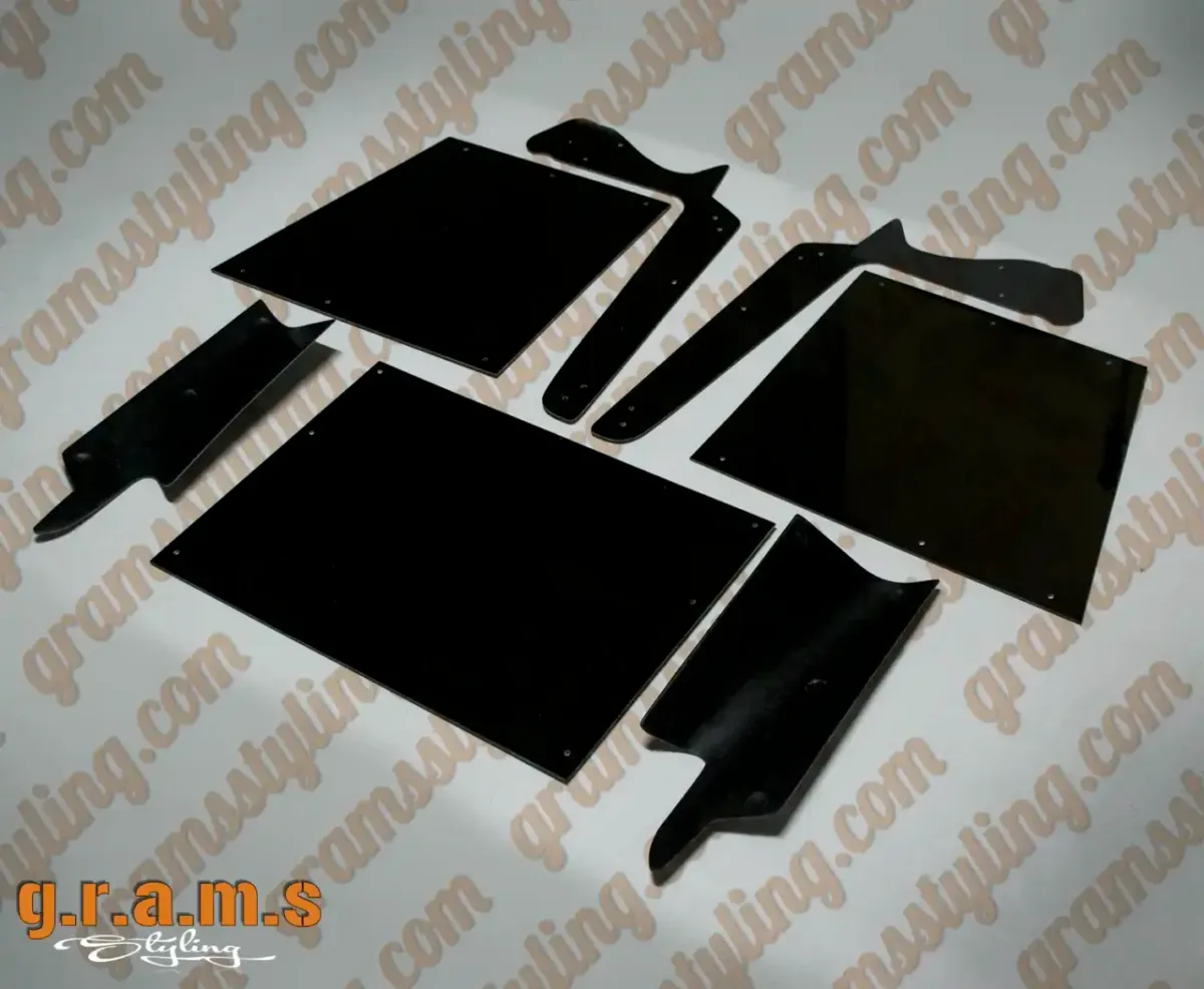 Nissan Silvia S14 Rear Diffuser - Boss V2 Style, foto 1 van 11