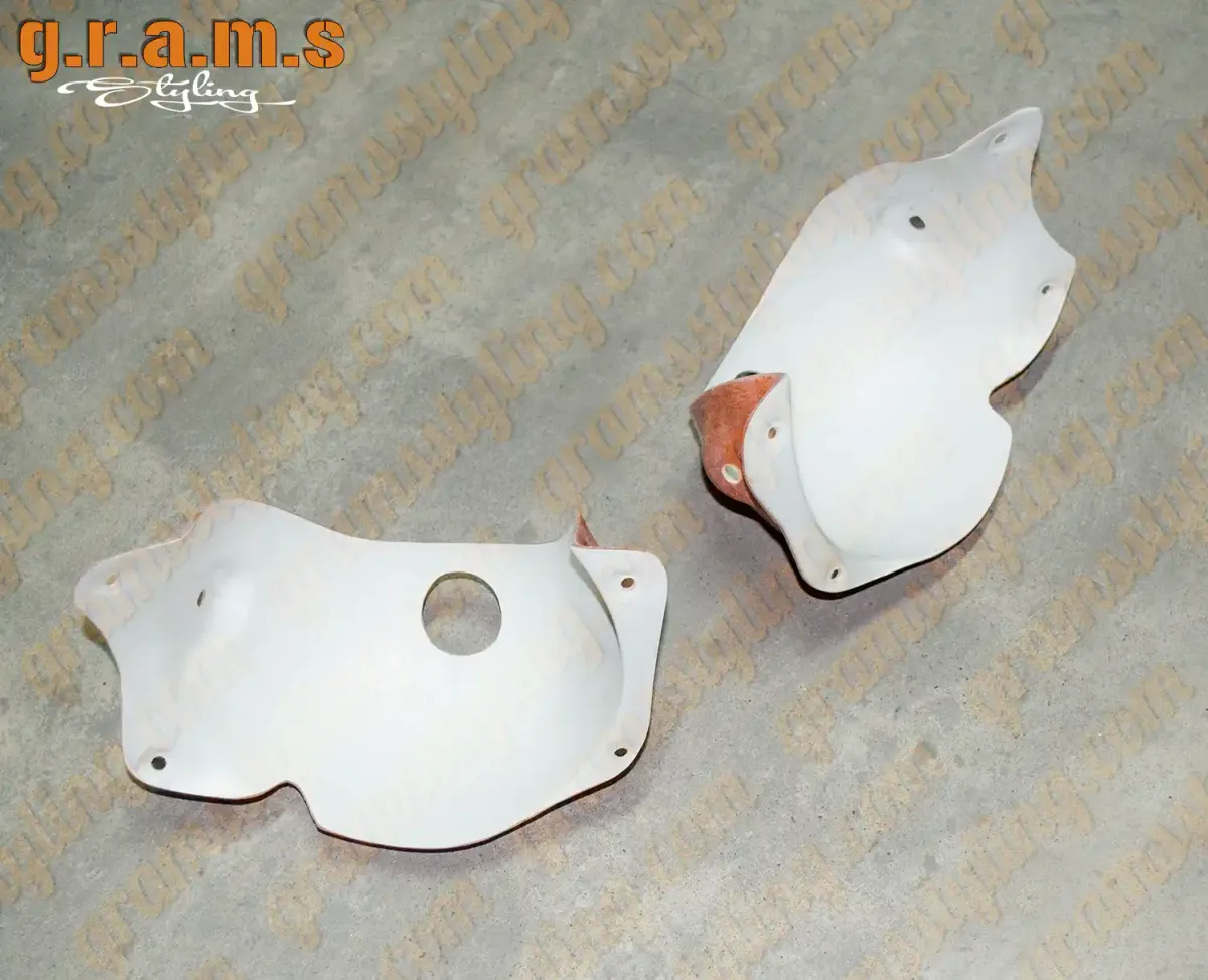 Nissan S14 Headlight Mounts - Boss V2 Style, photo 2 of 13