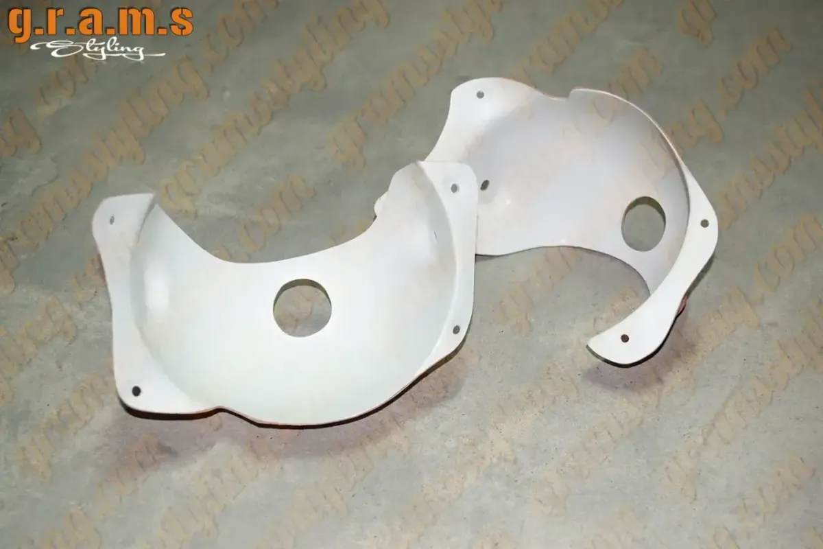 Nissan S14 Headlight Mounts - Boss V2 Style, photo 1 of 13